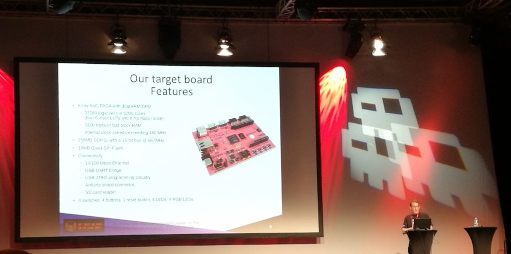 FPGA une carte électronique présentée à la nuit du hack